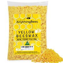 Anythingbees Yellow Beeswax Pellets