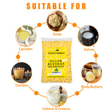 Anythingbees Yellow Beeswax Pellets