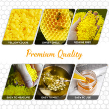 Anythingbees Yellow Beeswax Pellets