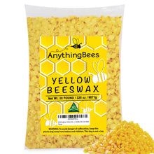 Anythingbees Yellow Beeswax Pellets