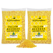 Anythingbees Yellow Beeswax Pellets